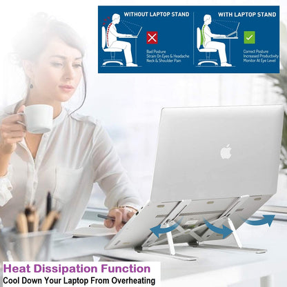 Adjustable Laptop Stand Holder Built