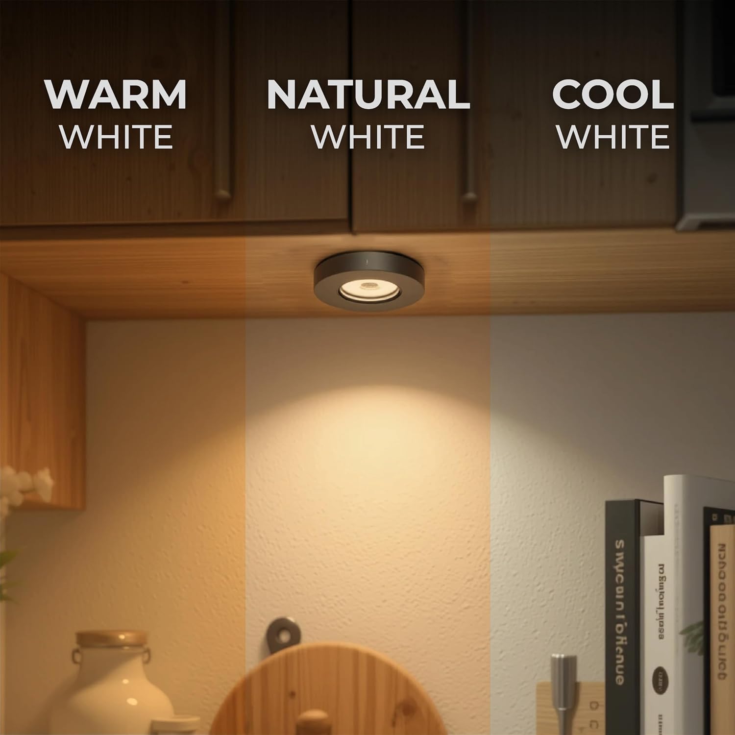 Nortek Platina+ 5W COB LED Surface Spotlight | Focus Light for Ceiling, Mirror, Bathroom & Wall Decor | IP66 Waterproof Anti-Glare Light for Balcony, Staircase & Indoor Use | Warm White – Pack of 1