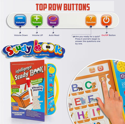Interactive Preschool Learning Book