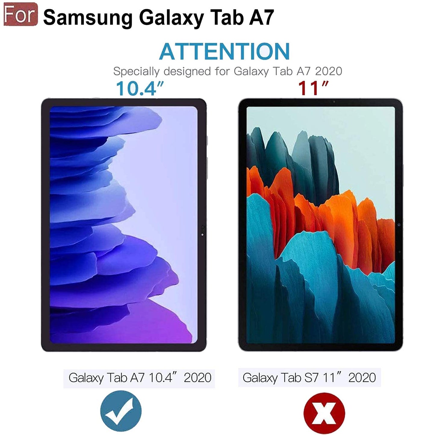 Tempered Glass for Samasung Galaxy Tab A7 10.4 Inch (2020) (SM-T500 / T505 / T507)