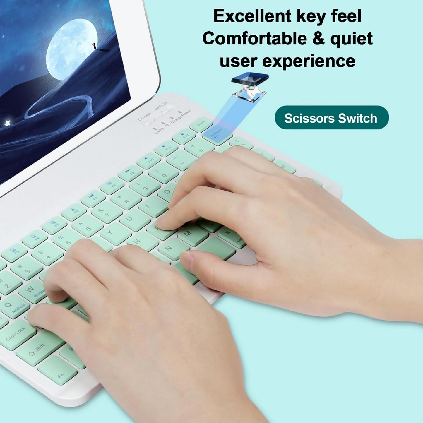 Mini Bluetooth Keyboard and Mouse Combo