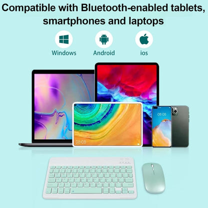Mini Bluetooth Keyboard and Mouse Combo