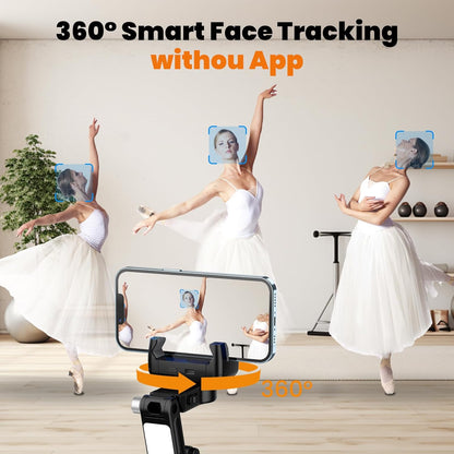 Auto Face-Tracking Gimbal Stabilizer Tripod