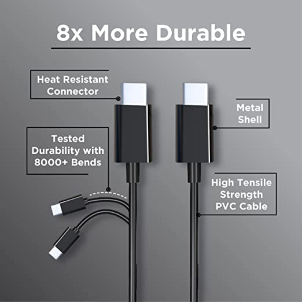 USB (Type-C) to USB (Type-C) Charging  Cable