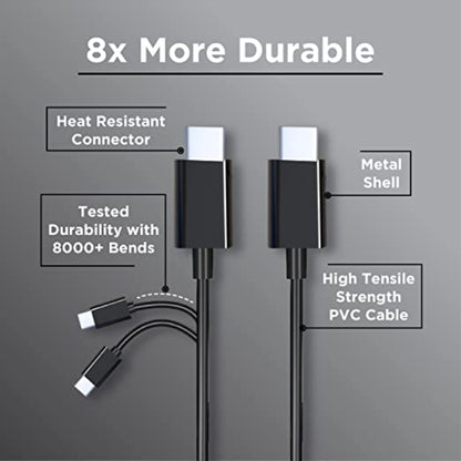 USB (Type-C) to USB (Type-C) Charging  Cable