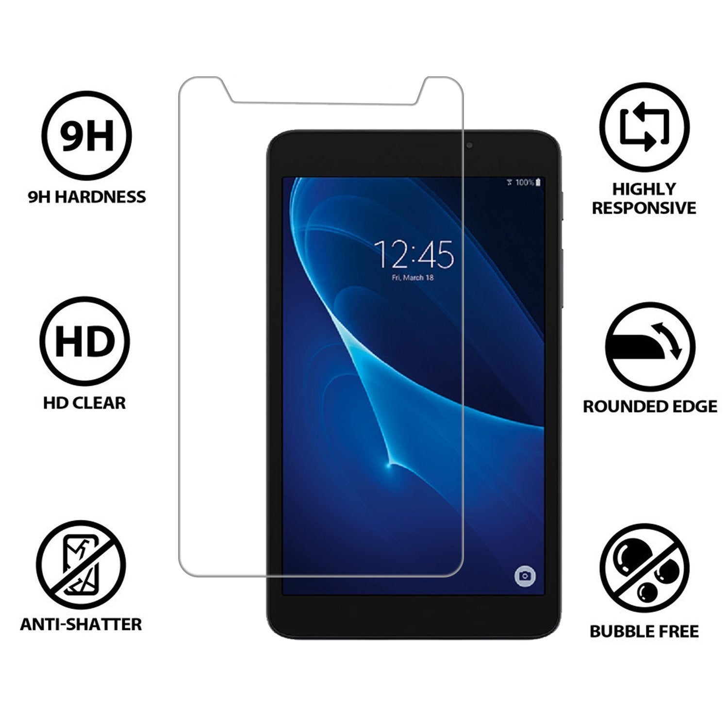 Tempered Glass Screen Protector for Nokia T20