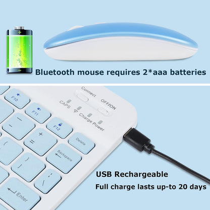 Mini Bluetooth Keyboard and Mouse Combo