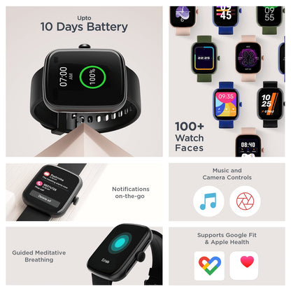 BoAt Wave Style SmartWatch (Black)