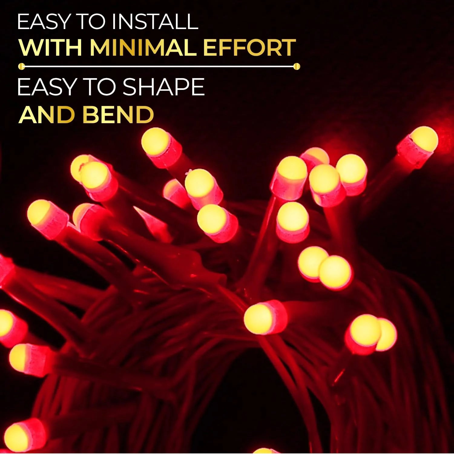 12M 40 LED string lights