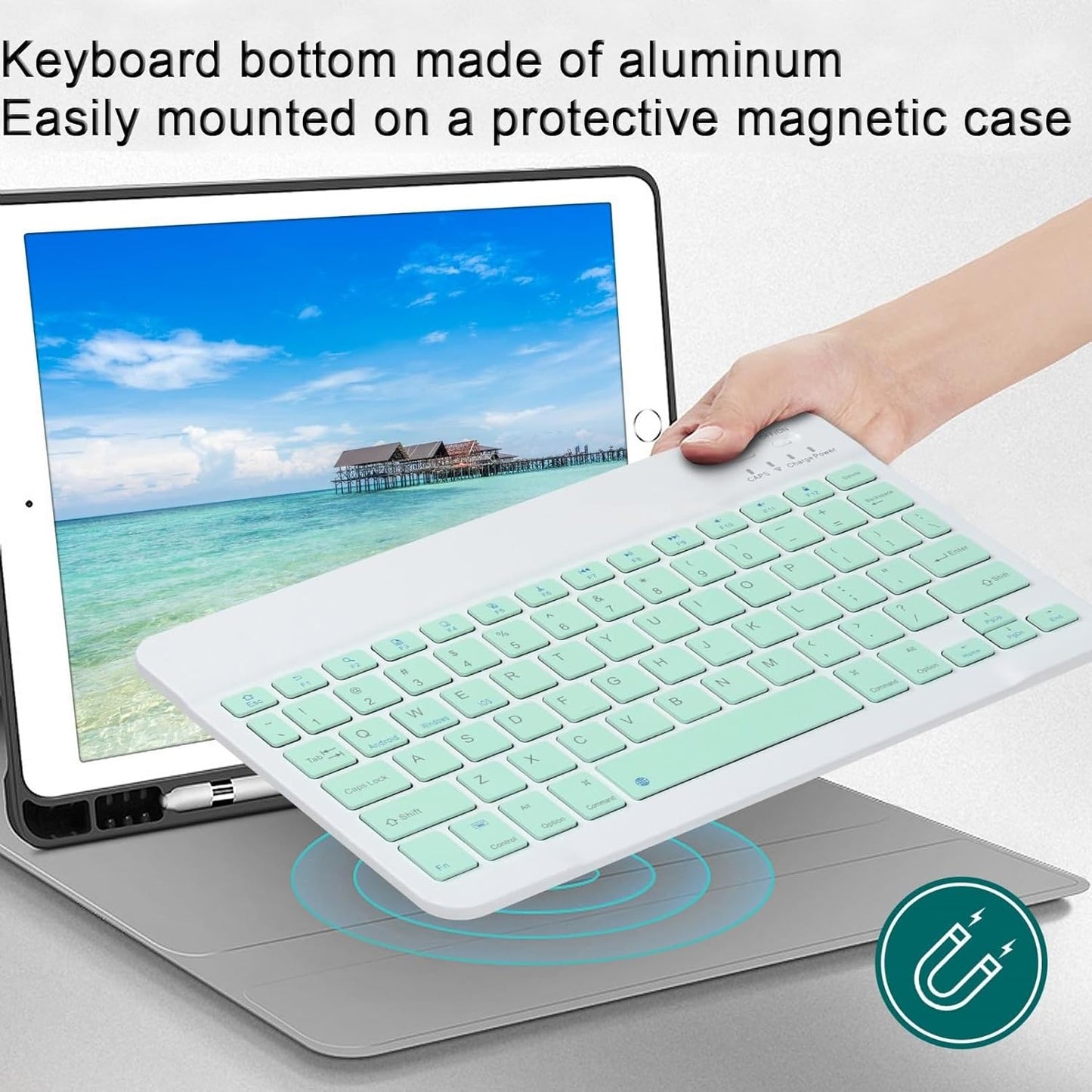 Mini Bluetooth Keyboard and Mouse Combo