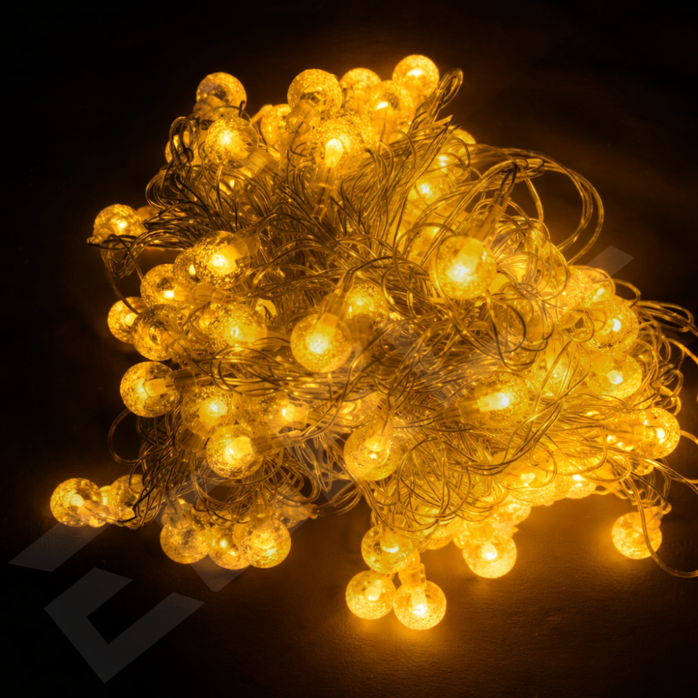 Small Golden Bulb LED String Lights