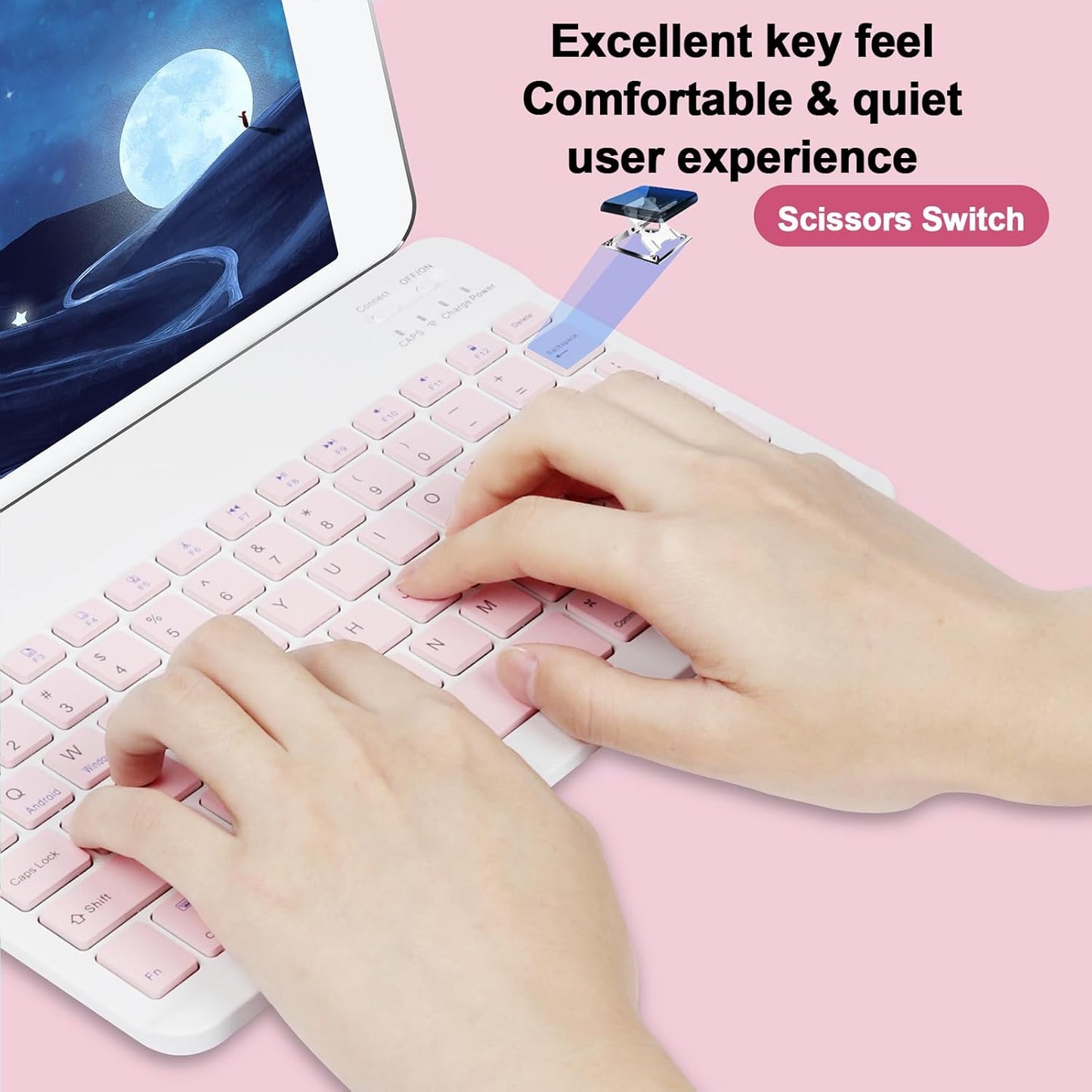 Mini Bluetooth Keyboard and Mouse Combo