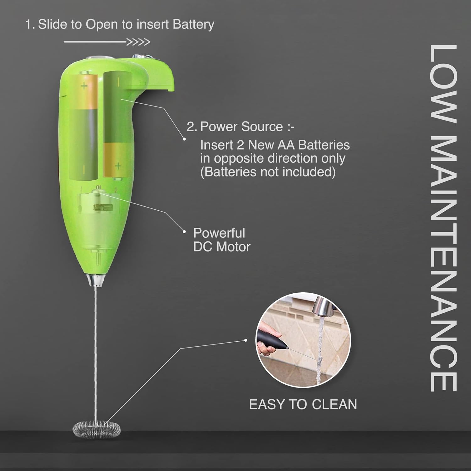 Coffee Frother Electric Milk Frother