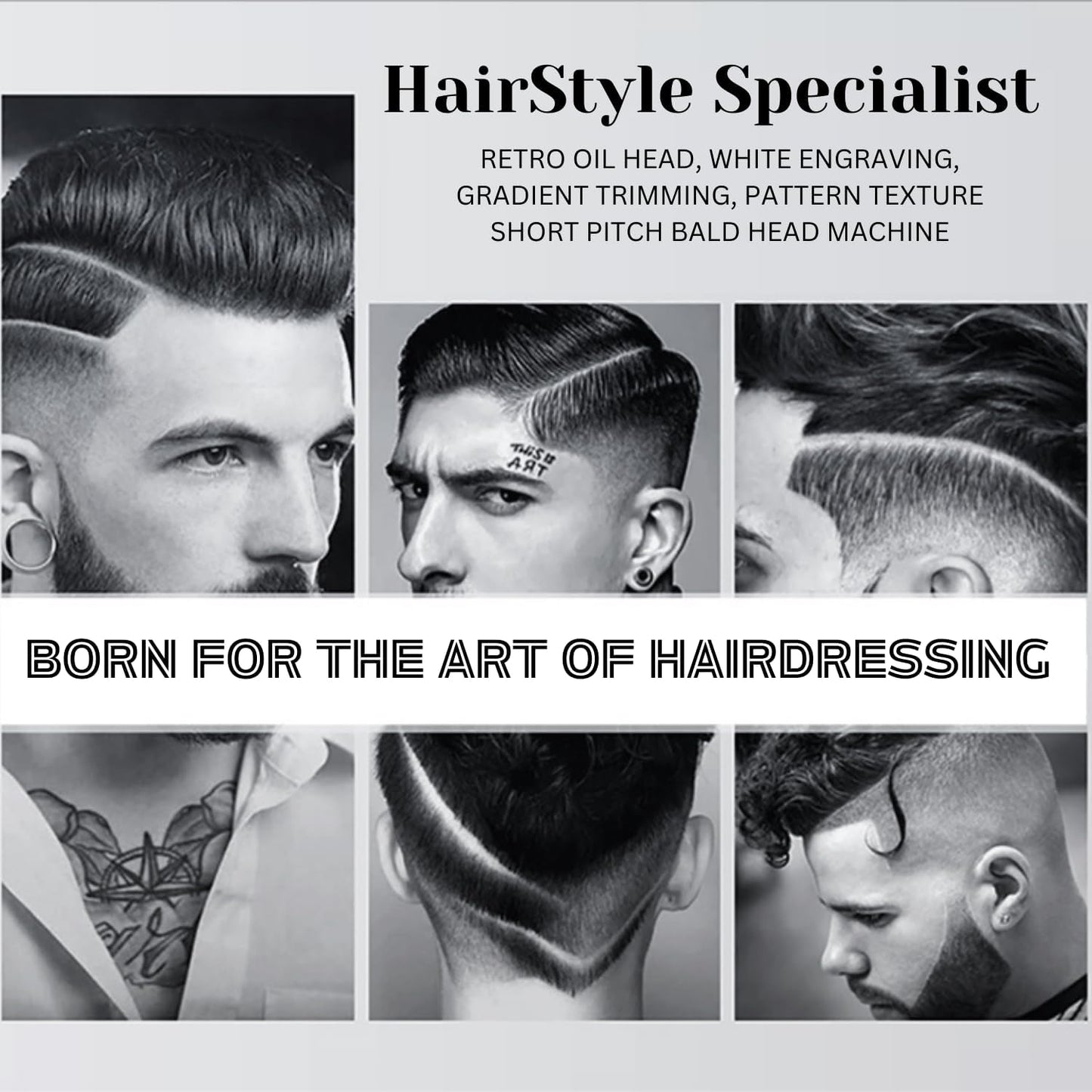 Professional 3W Hair Trimmer