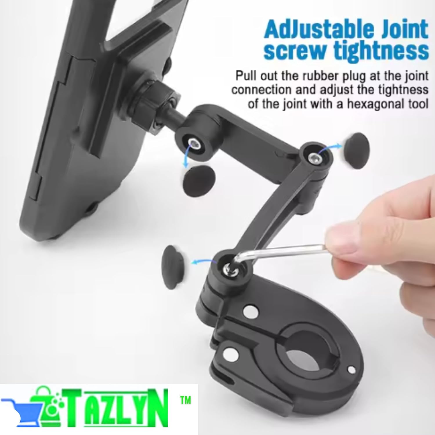 Grip Lock Pro Waterproof Bike Phone Mount 360° Rotation GPS / Mobile Holder