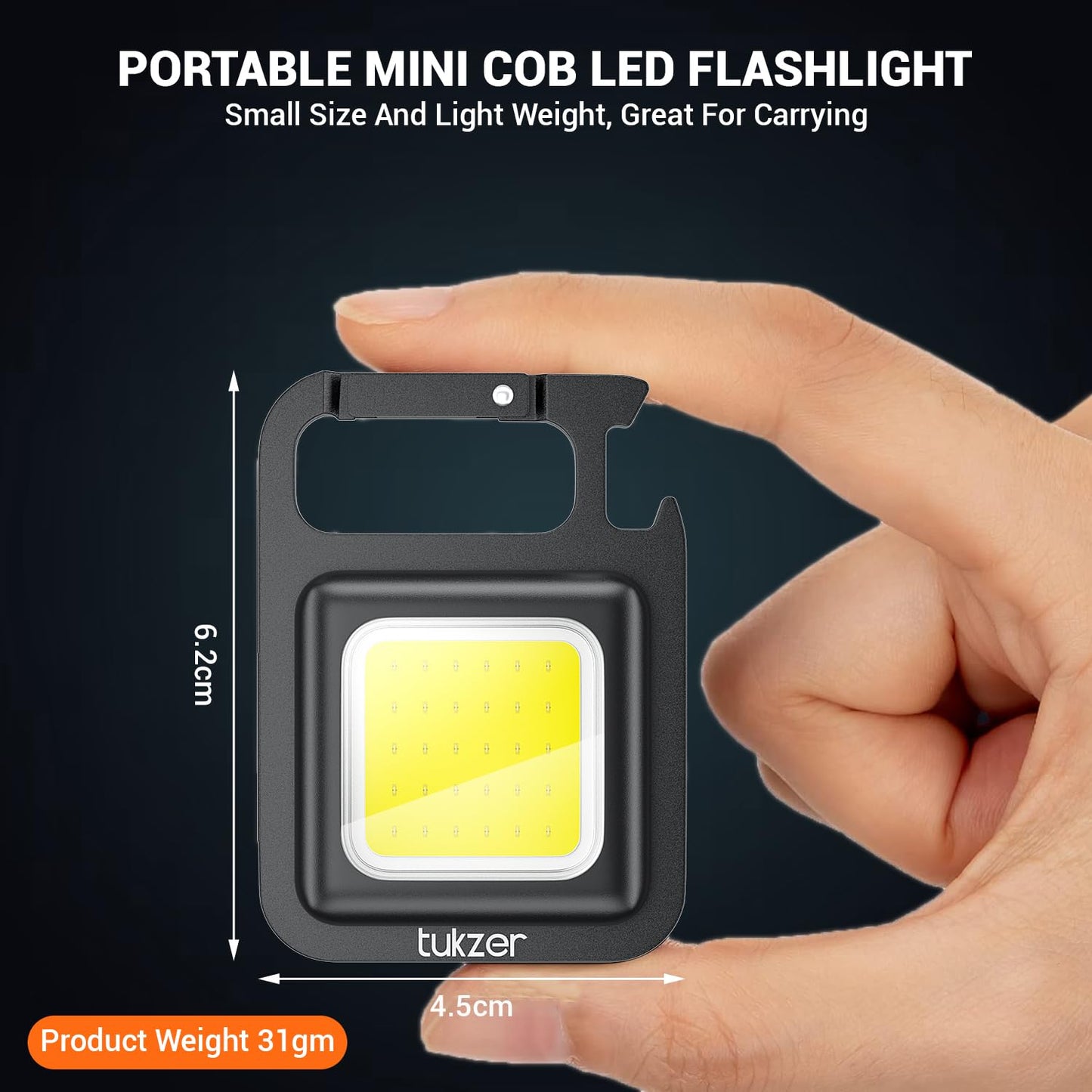 Multifunctional Keychain Mini LED Light