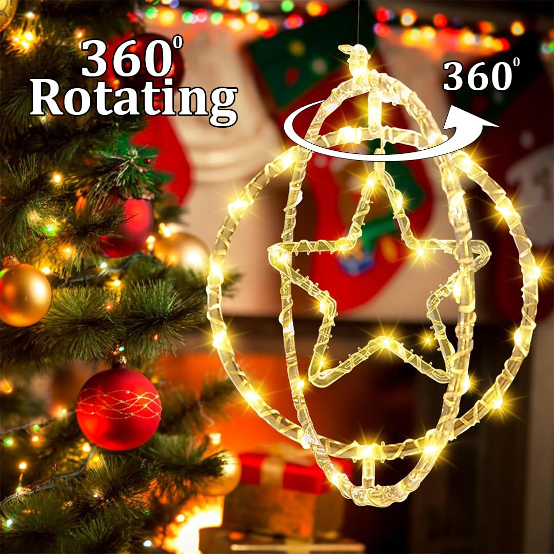 Star Ring Warm LED Decorative Light