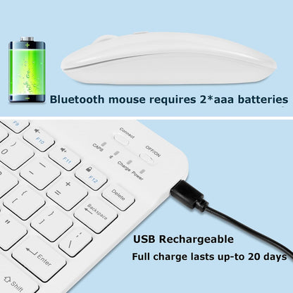 Mini Bluetooth Keyboard and Mouse Combo