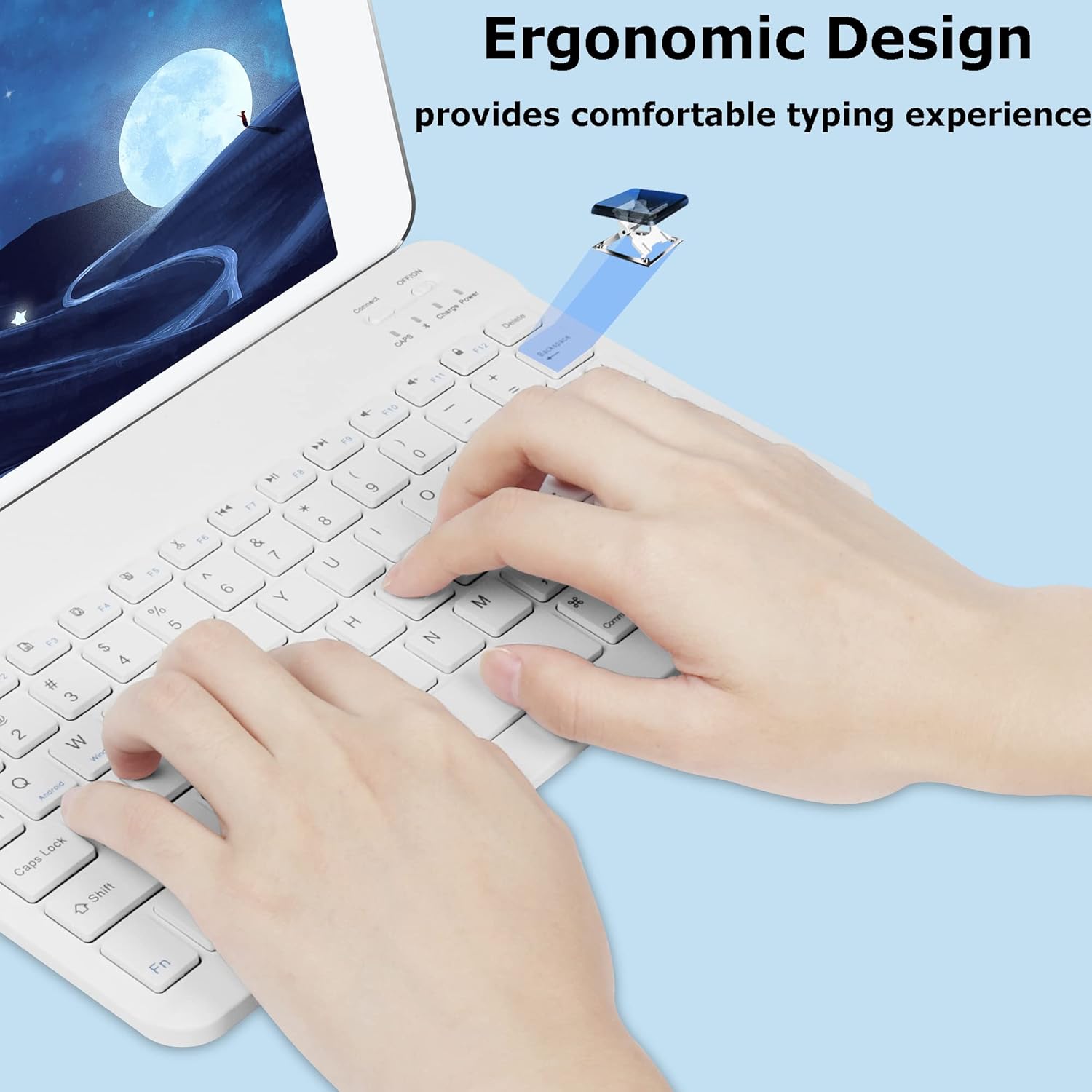 Mini Bluetooth Keyboard and Mouse Combo