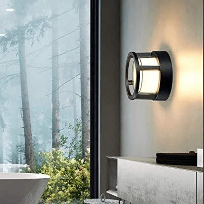Round LED Wall Light – Indoor & Outdoor Decorative Lighting