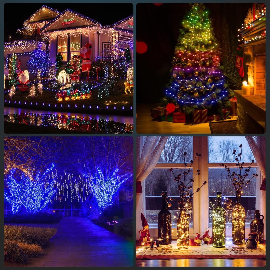 8m Waterproof LED Fairy Lights Music Sync
