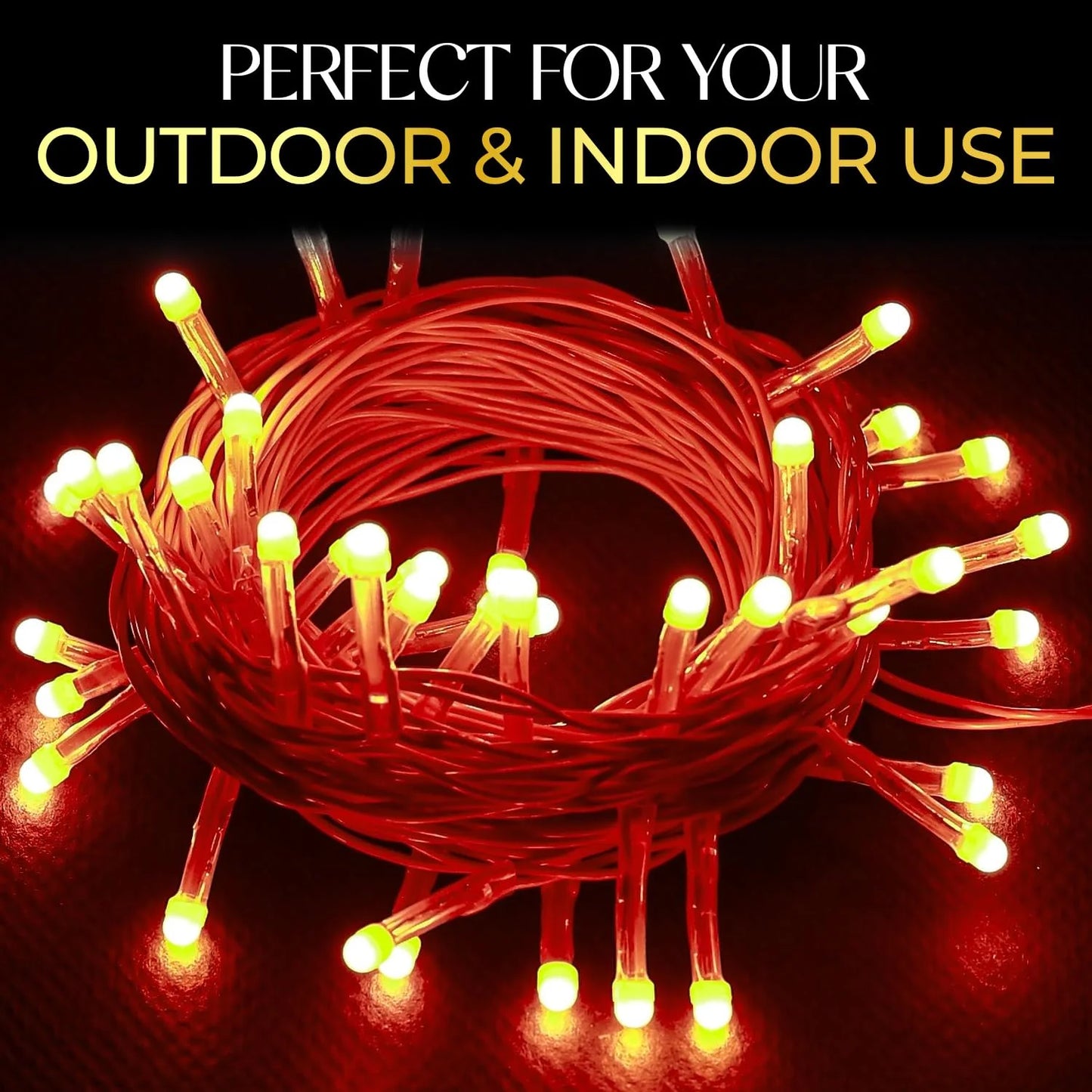 12M 40 LED string lights