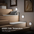 Motion Sensor Light for Home (Pack of 2) with USB Charging Wireless Self Adhesive LED Body Induction Lamp Sensor Light for Wardrobe Lights with Sensor Night Light for Cupboard Stairs