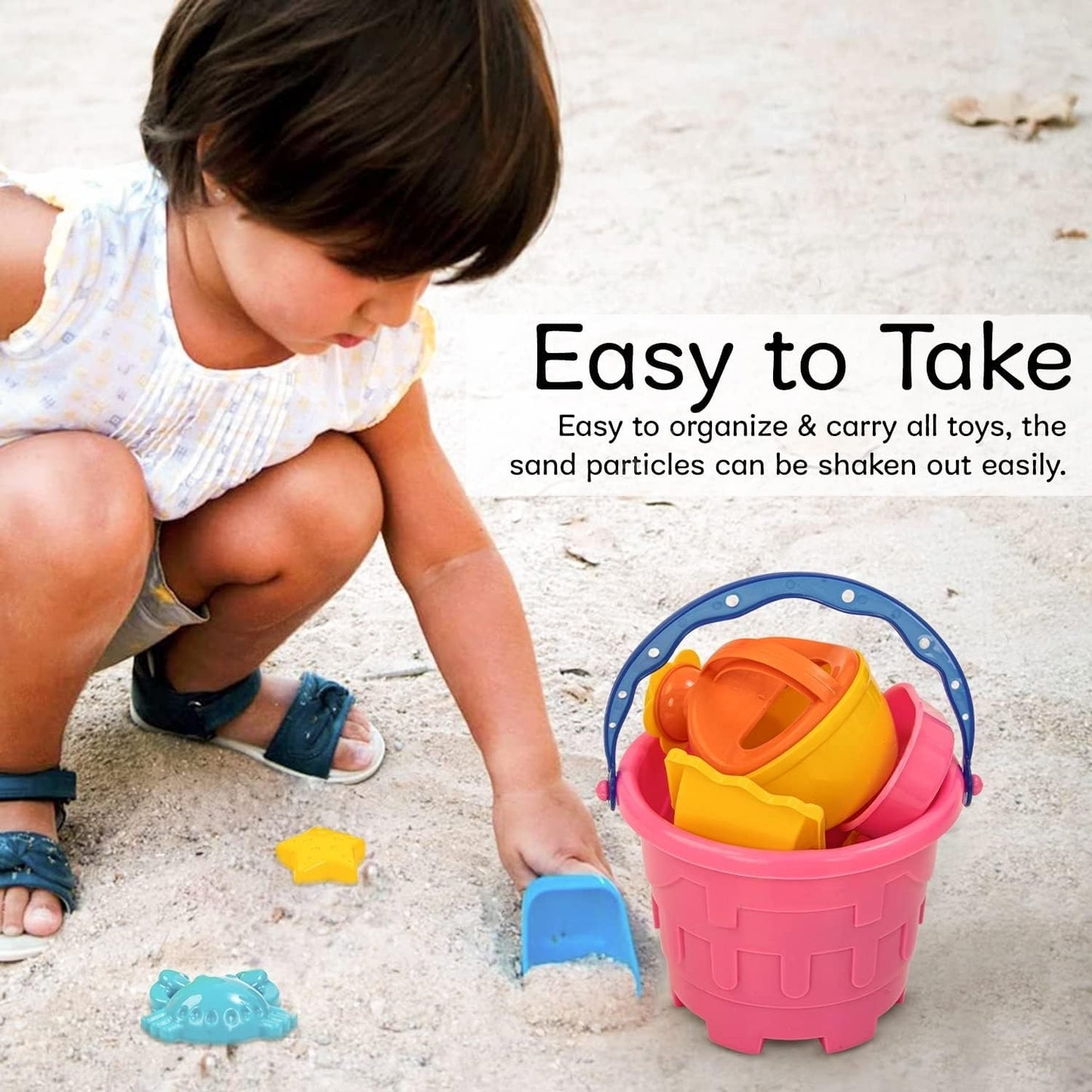 Sand Game Castle Building Plastic Beach Toy