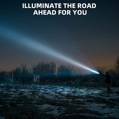 100W Rechargeable LED Multifunctional Searchlight USB Side