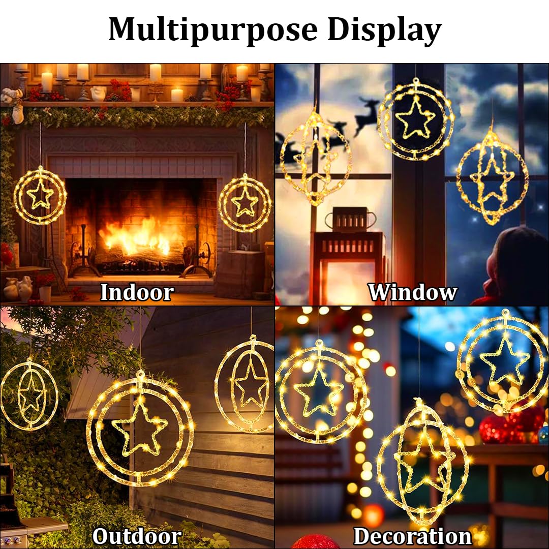 Star Ring Warm LED Decorative Light