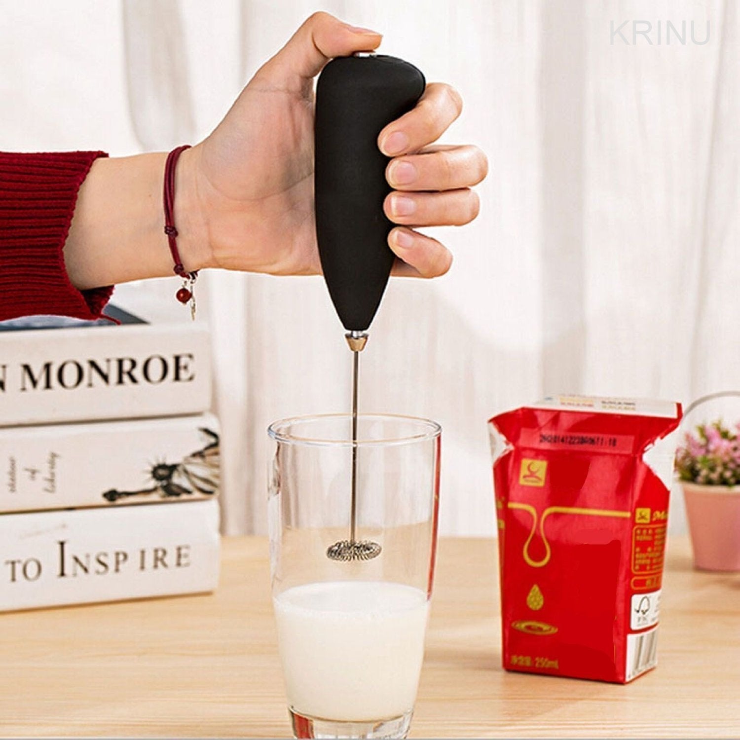 Coffee Frother Electric Milk Frother