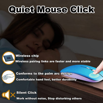 Mini Bluetooth Keyboard and Mouse Combo