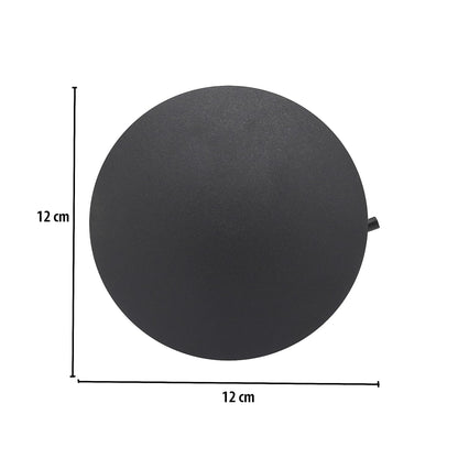 Modern Round Shape 18W LED Wall Sconce Light Fixture Indoor Up Down Left Right Wall Lamp Spot Light - Warm White(Metal)