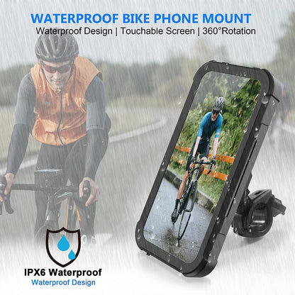 RideLock 360 Shockproof Phone Holder for Bikes