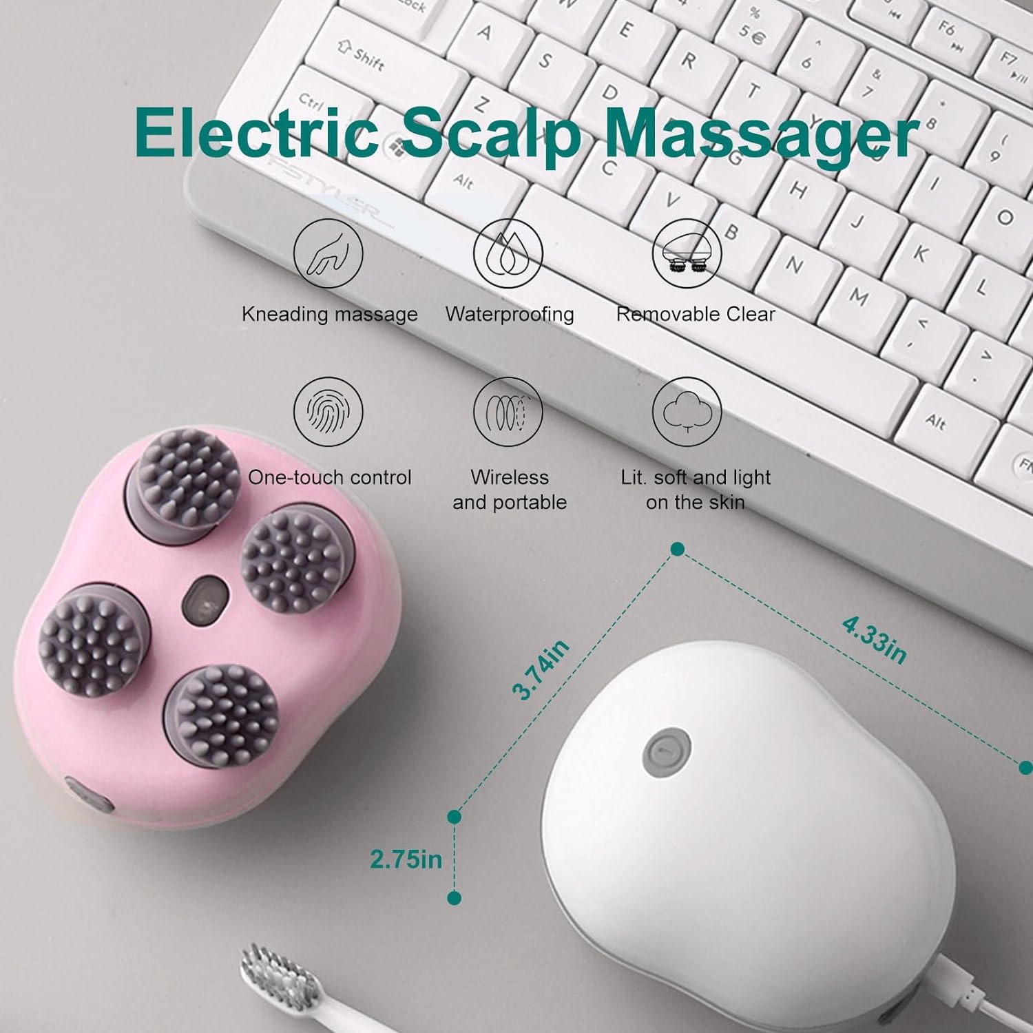 Scalp Massage, Electric Scalp Massager