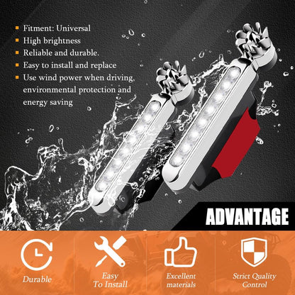 LED Wind Powered Vehicle Lights Car Lamp