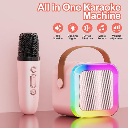 Audiaura 10w Mini Karaoke Machine with Wireless Mic