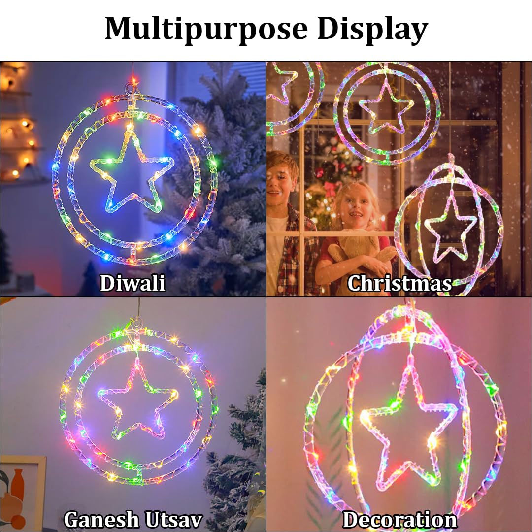Star Ring Multi-Colour LED Light