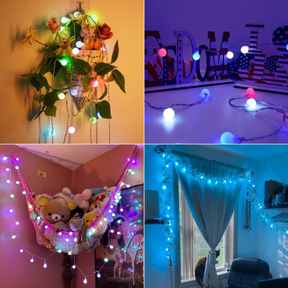 Bubble Ball String Lights Festive Party Lighting