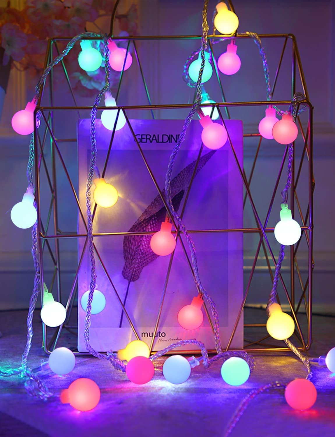 Bubble Ball String Lights Festive Party Lighting