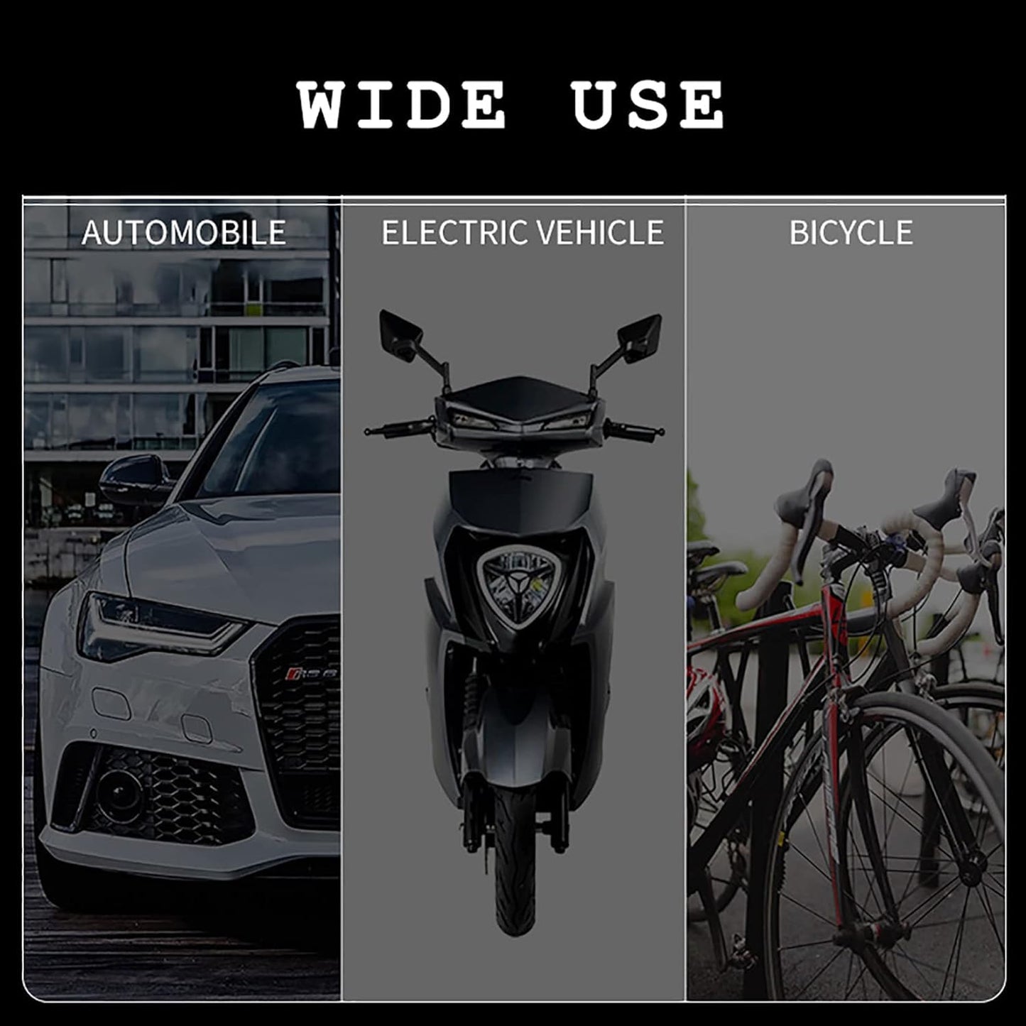 LED Wind Powered Vehicle Lights Car Lamp