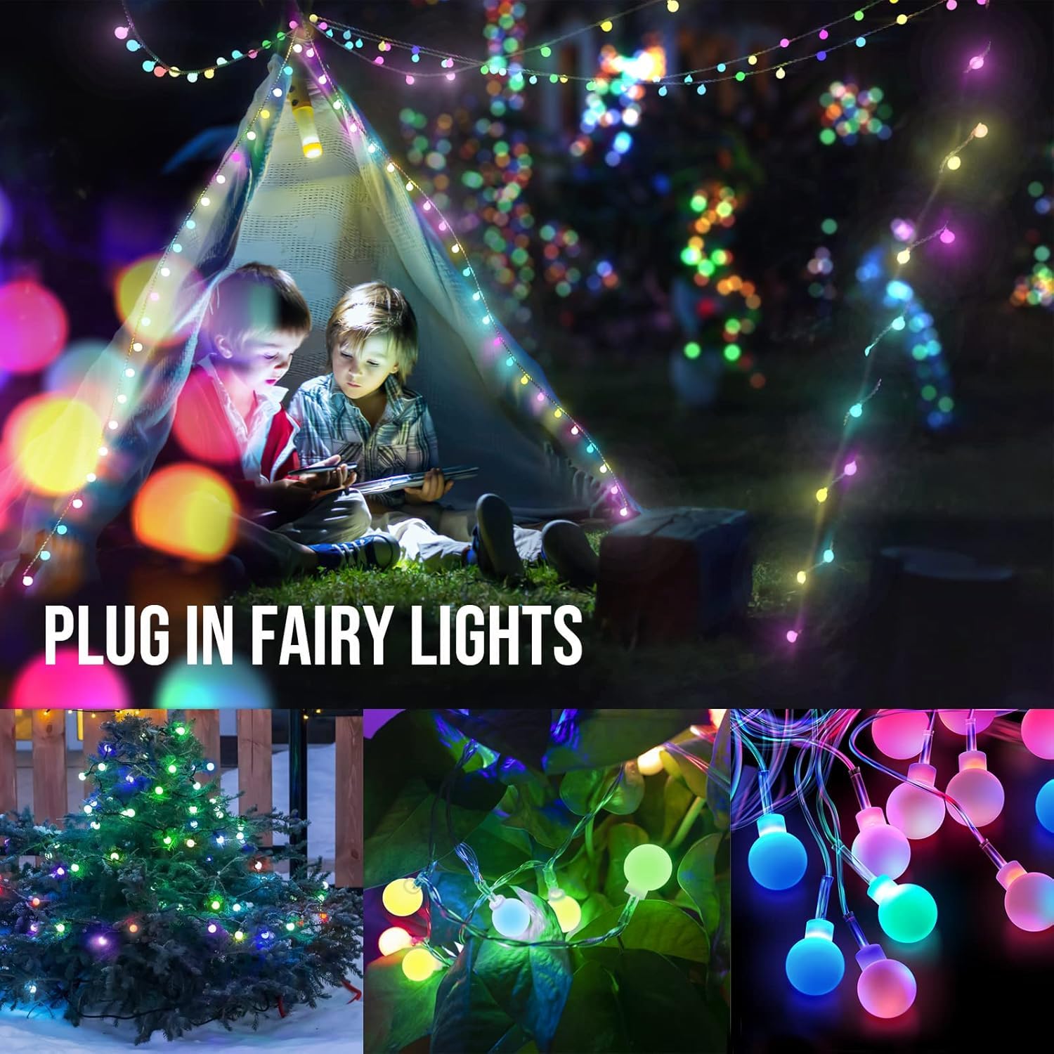Bubble Ball String Lights Festive Party Lighting