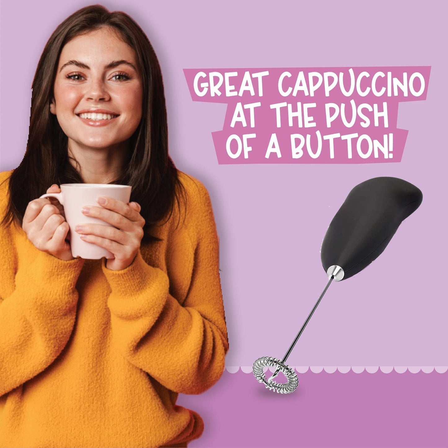 Coffee Frother Electric Milk Frother