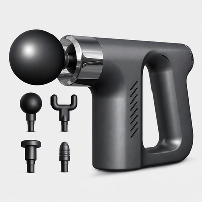 PulseRelief Deep Tissue Massage Gun 4 Heads