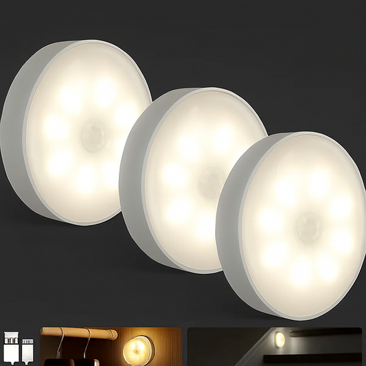 RadiantHalo USB Rechargeable Closet Stairway Motion Light