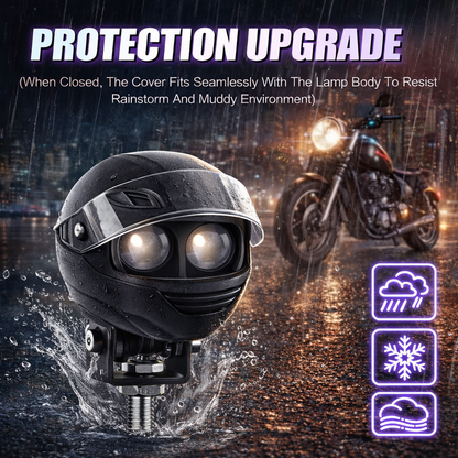 15W 2 LED Motorcycle Fog Light (Pack of 2)