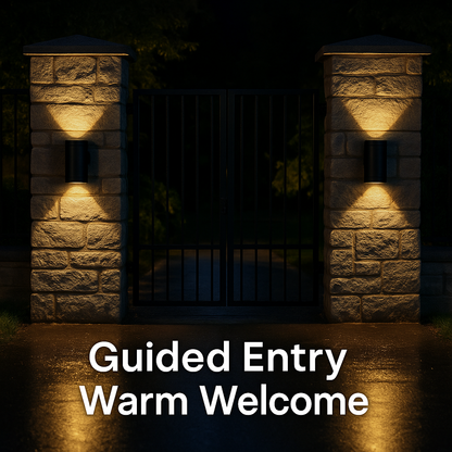 LumenCrest DuoBeam 10W Up Down Outdoor LED