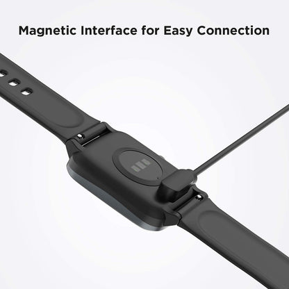 USB Magnetic 4 pin Charger Compatible with Fire-Boltt Talk Ultra Smart Watch