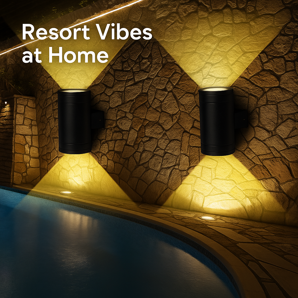 LumenCrest DuoBeam 10W Up Down Outdoor LED