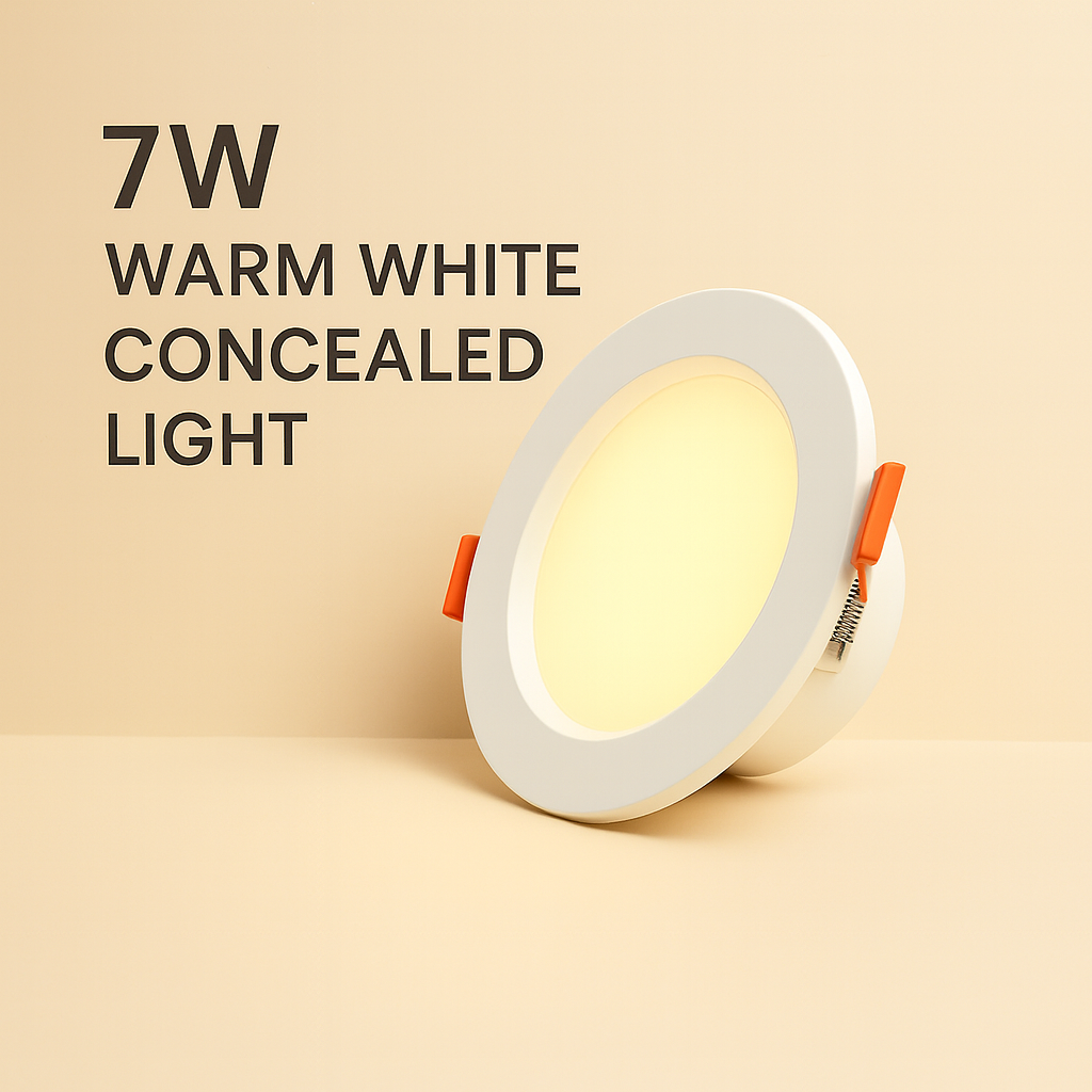 7W Concealed LED Downlight